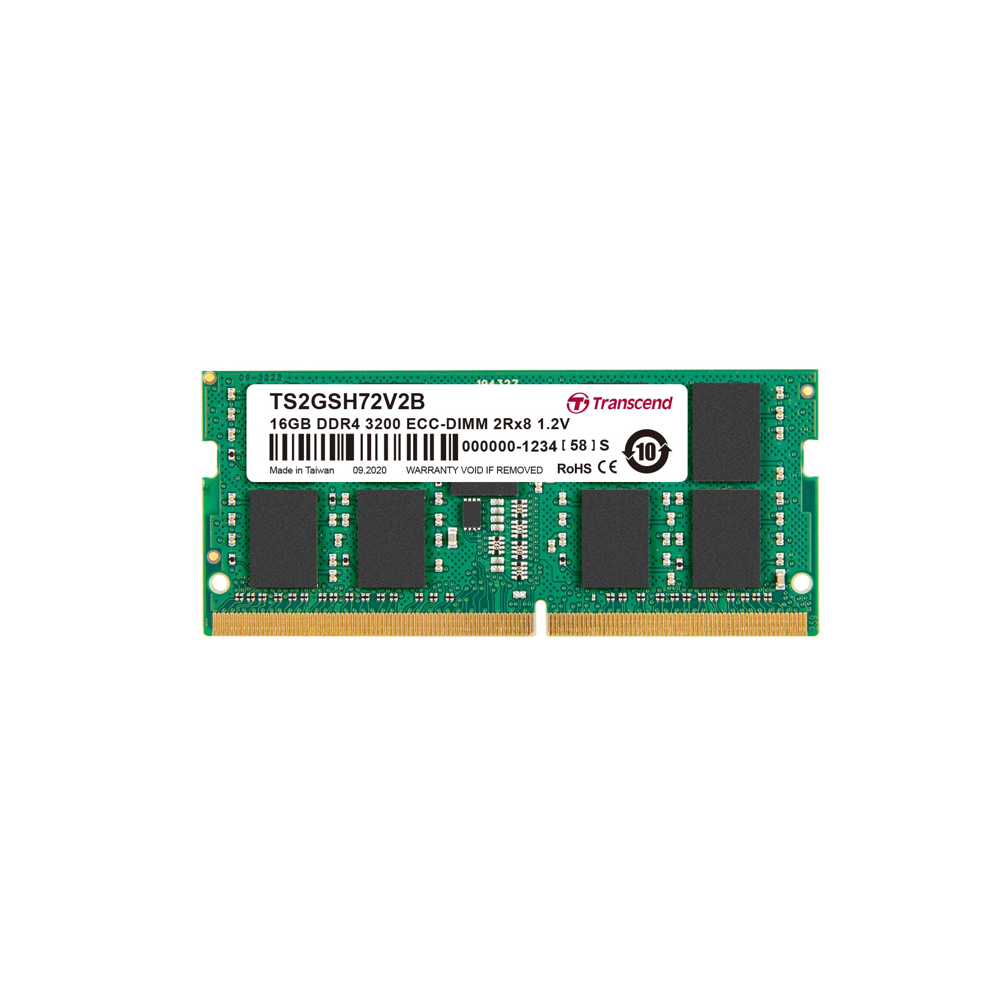 Transcend Japan Transcend For Use Samsung DRAM ECC 2Rx8 16GB 3 Year Warranty TS2GSH72V2B Business/Industrial DDR4-3200 SO-DIMM 1.2V
Transcend Japan Transcend For Use Samsung DRAM ECC 2Rx8 16GB 3 Year Warranty TS2GSH72V2B Business/Industrial DDR4-3200 SO-DIMM 1.2V