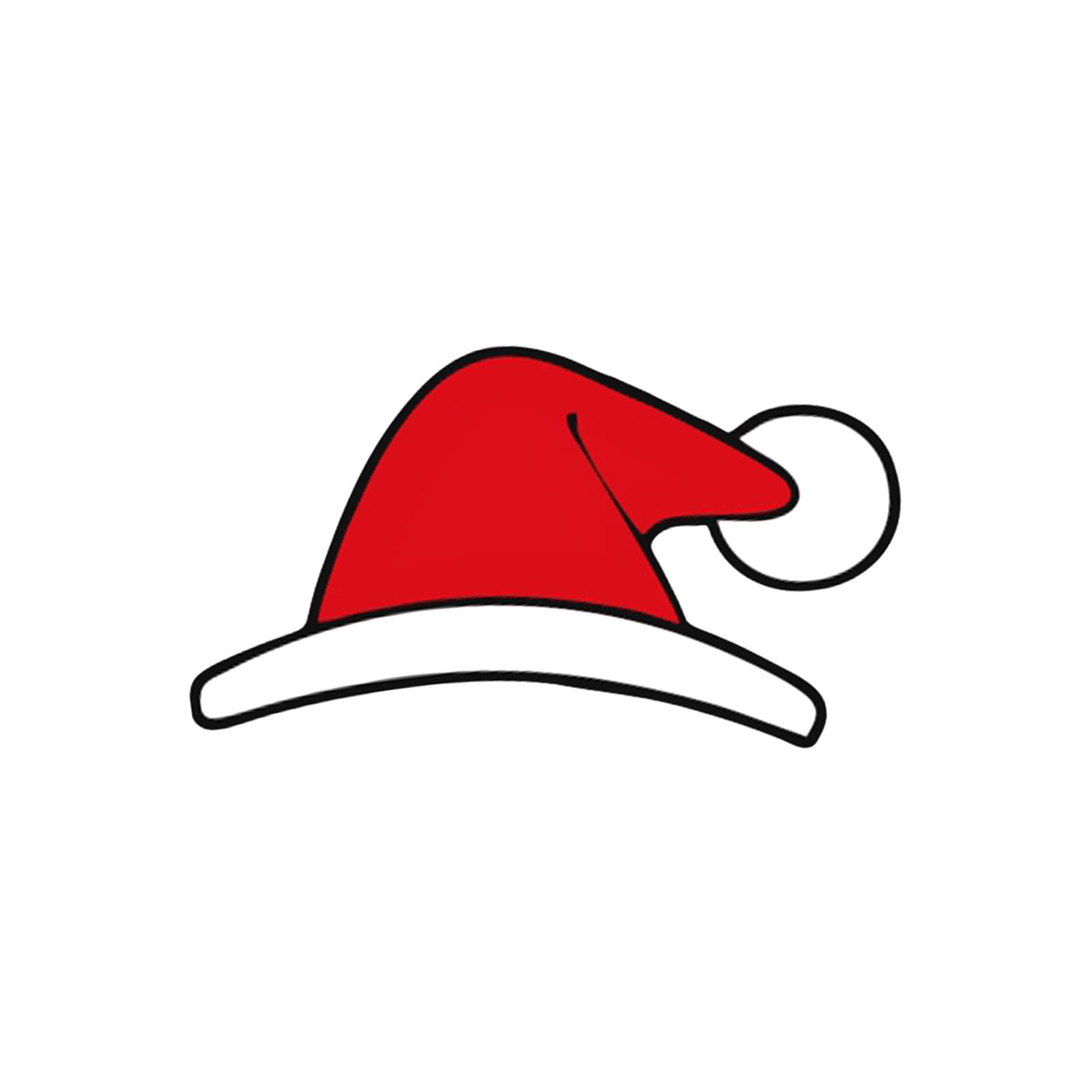 Christmas Hat Stickers For Cars, Trucks, And Laptops. One Size
Christmas Hat Stickers For Cars, Trucks, And Laptops. One Size