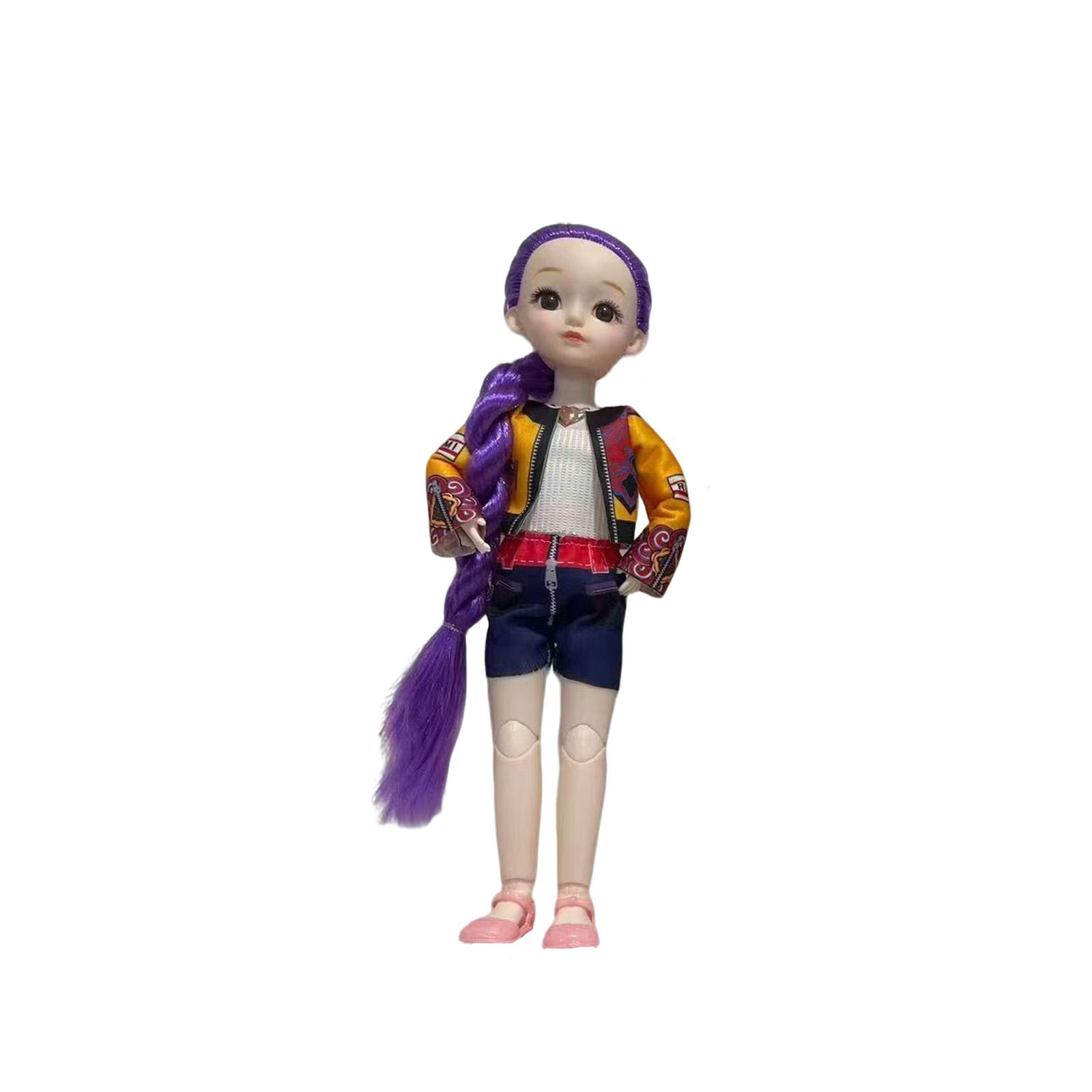 Fashion Doll with Articulated Joints and Unique Outfit Featuring Patterned Top and Skirt Suitable for Children s Play and Collection One Size фиолетовый
Fashion Doll with Articulated Joints and Unique Outfit Featuring Patterned Top and Skirt Suitable for Children s Play and Collection One Size фиолетовый