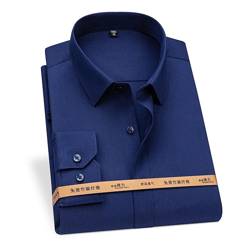 8XL Bamboo Fiber Office Work white Men Shirts Long Sleeve Casual Slim Fit Stripe Plaid Men Shirts Men Long Sleeve Camisa Social 48
8XL Bamboo Fiber Office Work white Men Shirts Long Sleeve Casual Slim Fit Stripe Plaid Men Shirts Men Long Sleeve Camisa Social 48