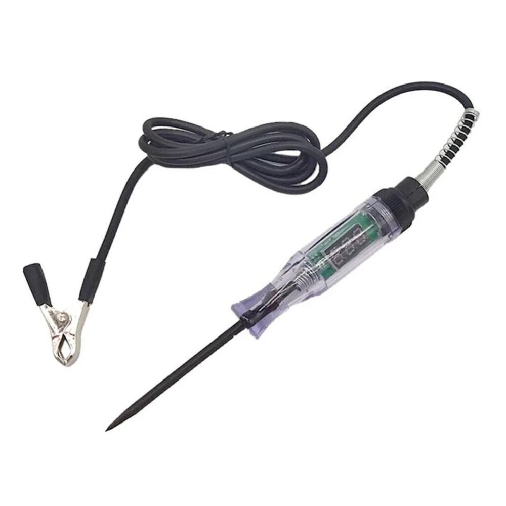 6V 12V 24V Circuit Tester with Extended Spring Wire Car Voltage Test Pen Digital Display Auto Electric Tester Probe Test Pen чорний
6V 12V 24V Circuit Tester with Extended Spring Wire Car Voltage Test Pen Digital Display Auto Electric Tester Probe Test Pen чорний