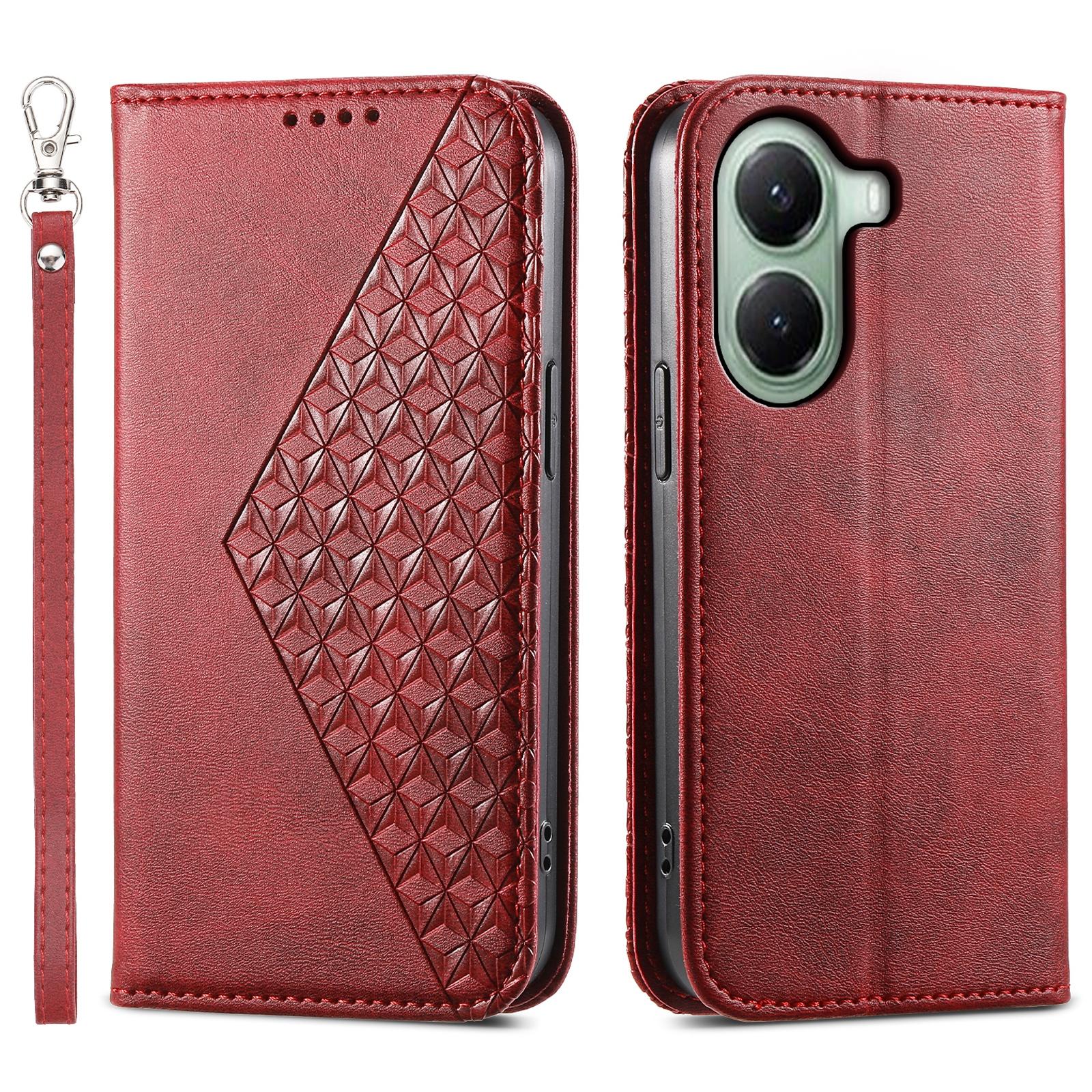 Чохол для Xiaomi Poco X7 Pro 5G/Redmi Turbo 4 5G зі штучної шкіри з текстурою теляти, чохол для телефону з гаманцем Red
Чохол для Xiaomi Poco X7 Pro 5G/Redmi Turbo 4 5G зі штучної шкіри з текстурою теляти, чохол для телефону з гаманцем Red