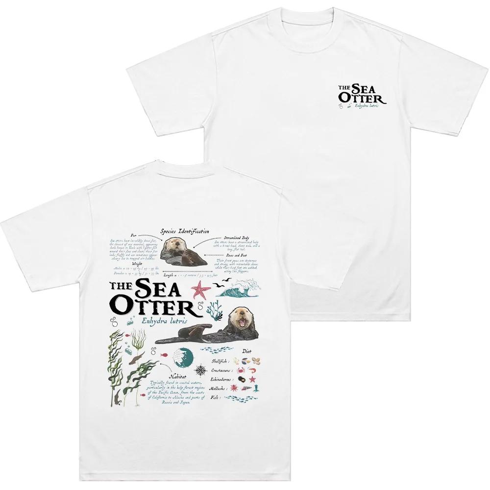 Sea Otters Monterey Bay Aquarium T Shirts Comfort Cotton High Quality T-shirts Otter Lover Gifts Unisex Tee Soft Texture Clothes 5XL різнокольоровий
Sea Otters Monterey Bay Aquarium T Shirts Comfort Cotton High Quality T-shirts Otter Lover Gifts Unisex Tee Soft Texture Clothes 5XL різнокольоровий