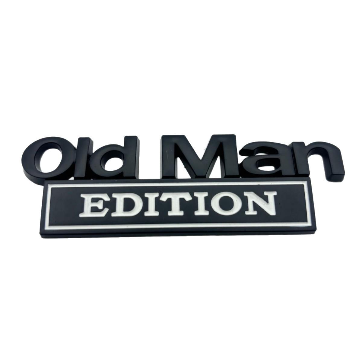 Old Man Car Logo Metal Fender and Tail Emblem Sticker
Old Man Car Logo Metal Fender and Tail Emblem Sticker