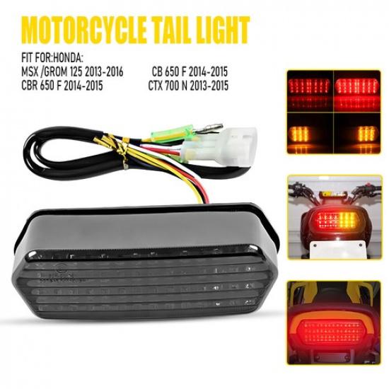 Integrated Motorcycle LED Brake Tail Light Turn Signal For Honda MSX125/Grom125
Integrated Motorcycle LED Brake Tail Light Turn Signal For Honda MSX125/Grom125