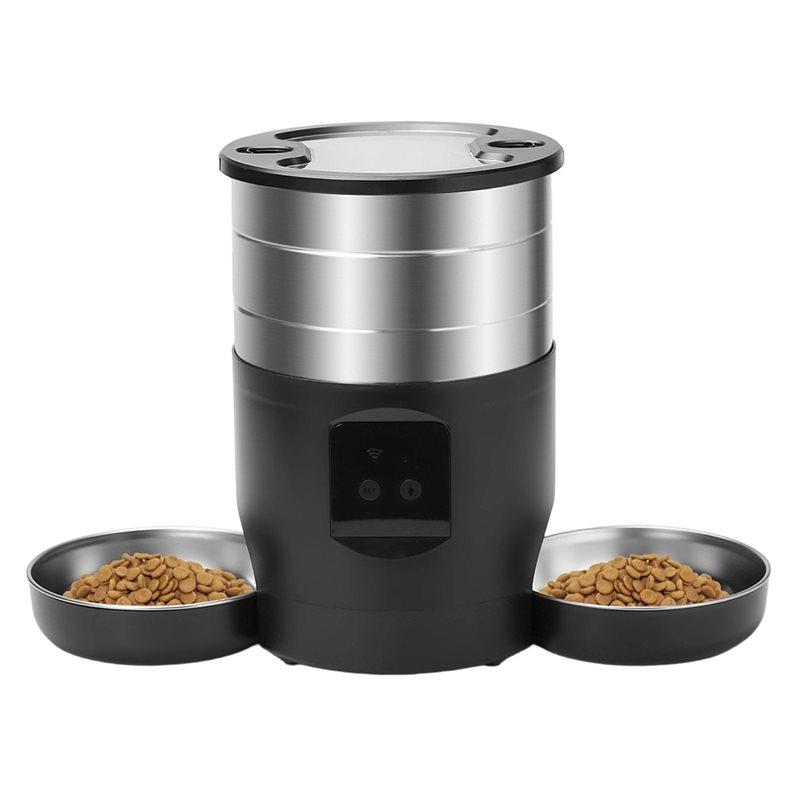 SHGO-Wifi/Manual Dual Mode Pet Feeder Intelligent For Cats And Dogs With Dual Bowls EU Plug
SHGO-Wifi/Manual Dual Mode Pet Feeder Intelligent For Cats And Dogs With Dual Bowls EU Plug