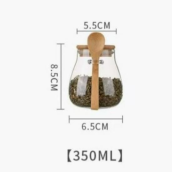 TEMU Round Wooden Lid Transparent High Borosilicate Glass Storage Jar - Sealed for Spices, Candy, and Food
TEMU Round Wooden Lid Transparent High Borosilicate Glass Storage Jar - Sealed for Spices, Candy, and Food