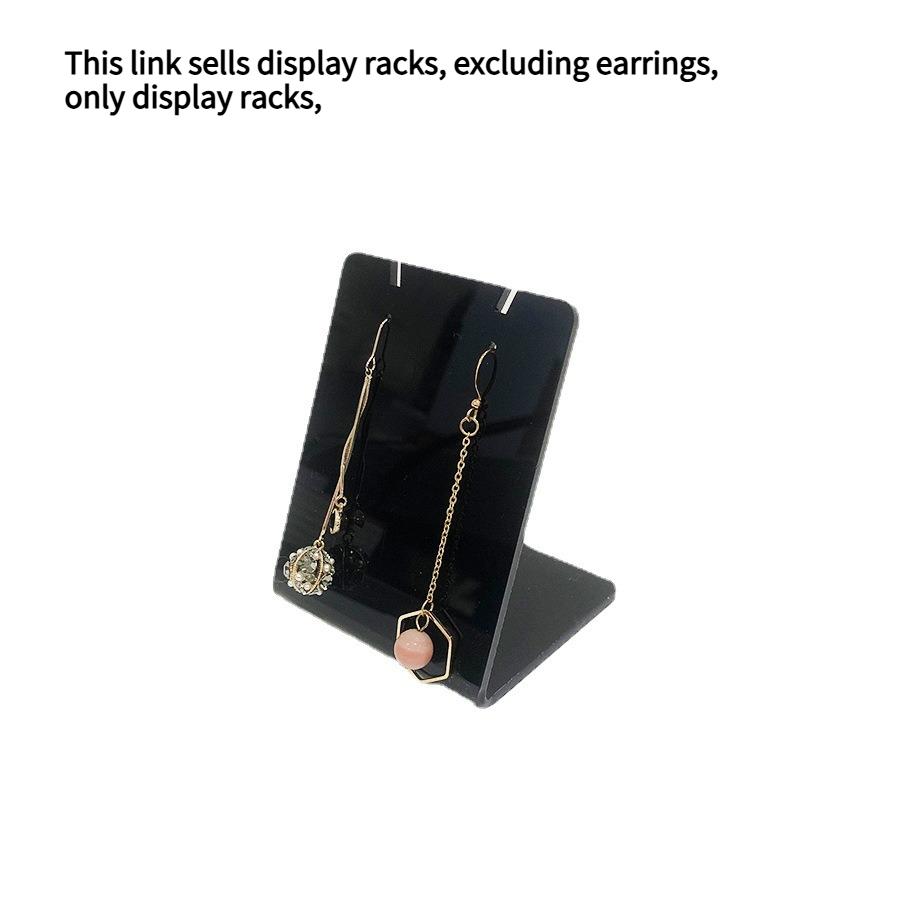 3.5x4x3cm Black Acrylic Earring Display Stand Transparent Vertical Jewelry Display Rack Desktop Counter Accessory Storage Rack 7x9x6cm 5pcs 3.5x4x3cm 5pcs чорний
3.5x4x3cm Black Acrylic Earring Display Stand Transparent Vertical Jewelry Display Rack Desktop Counter Accessory Storage Rack 7x9x6cm 5pcs 3.5x4x3cm 5pcs чорний