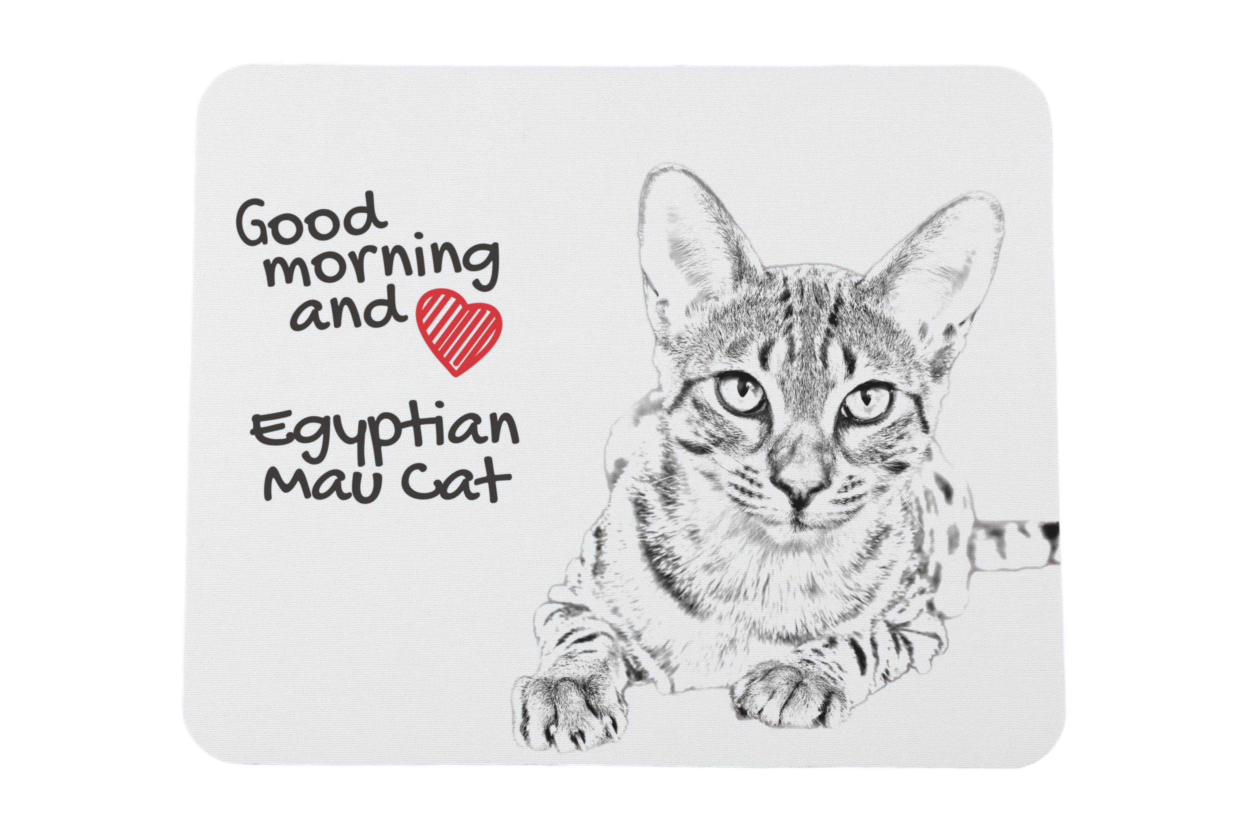 Egyptian Mau Cat - килимок для мишки з принтом, персоналізований килимок для котів, унікальний гаджет для офісного працівника від бренду Art-Dog білий
Egyptian Mau Cat - килимок для мишки з принтом, персоналізований килимок для котів, унікальний гаджет для офісного працівника від бренду Art-Dog білий