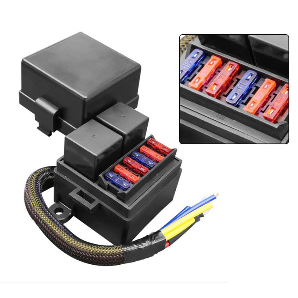 Pre-Wired Fuse Relay Box 2/3/4/6 Way 4-Pin 40A Relay Block Kit For Cars Truck Marine Boat Interior Parts China Mainland
Pre-Wired Fuse Relay Box 2/3/4/6 Way 4-Pin 40A Relay Block Kit For Cars Truck Marine Boat Interior Parts China Mainland