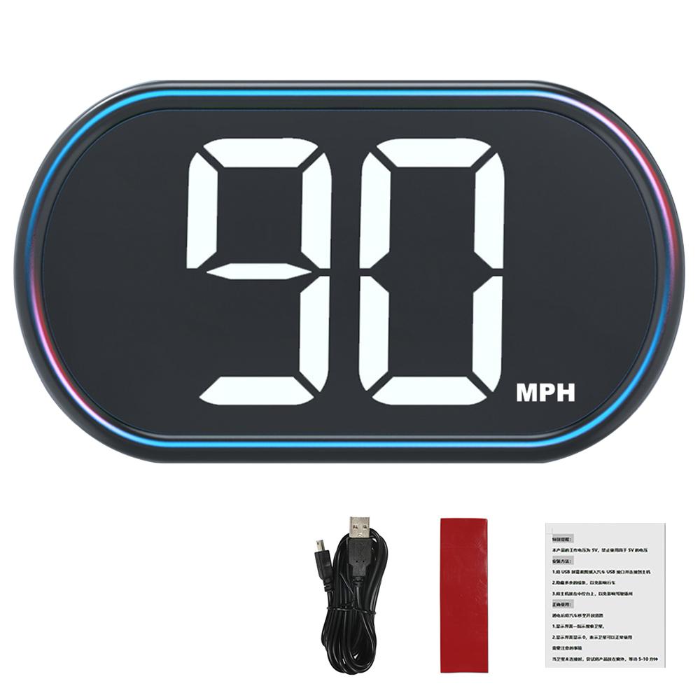 KMH MPH Speed Meter Автомобильные аксессуары Большой шрифт Цифровой GPS HUD Спидометр Автомобильный проекционный дисплей USB-разъем X2 HUD
KMH MPH Speed Meter Автомобильные аксессуары Большой шрифт Цифровой GPS HUD Спидометр Автомобильный проекционный дисплей USB-разъем X2 HUD