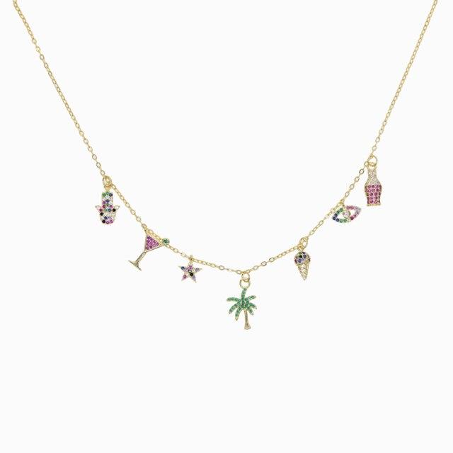 Нежные радужные красочные Cz Lucky Hamsa Hand Evil Eye Star Choker ожерелья для женщин классический шарм рождественский подарок ювелирные изделия 35 with 10 cm
Нежные радужные красочные Cz Lucky Hamsa Hand Evil Eye Star Choker ожерелья для женщин классический шарм рождественский подарок ювелирные изделия 35 with 10 cm