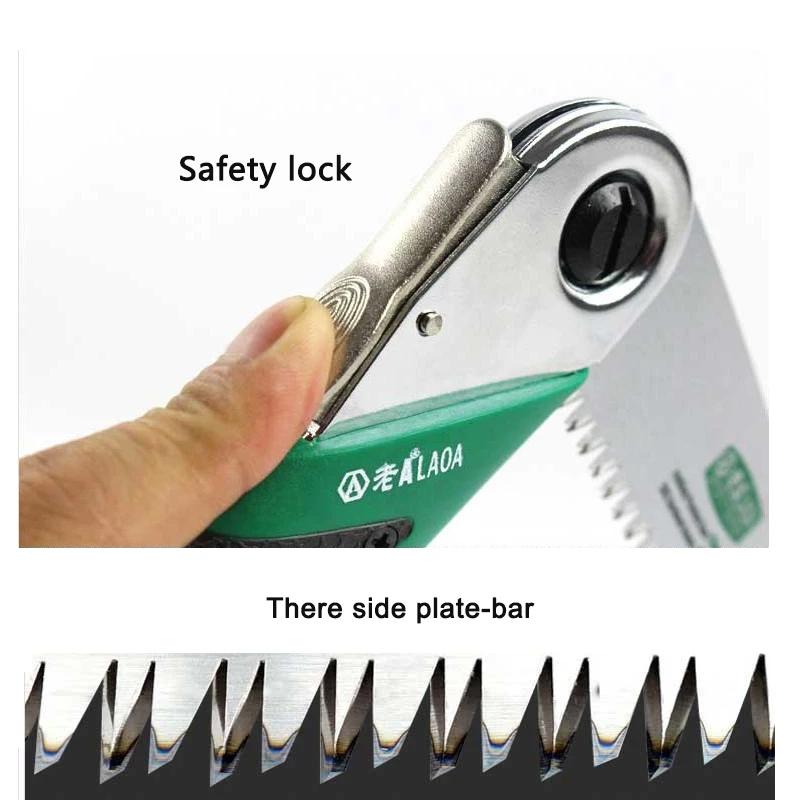 LAOA Garden Saw Pruner Secateurs Pruning SK5 Gardening Serra Camping Saws Foldable Sharp Tooth DIY Woodworking Hand Tool
LAOA Garden Saw Pruner Secateurs Pruning SK5 Gardening Serra Camping Saws Foldable Sharp Tooth DIY Woodworking Hand Tool