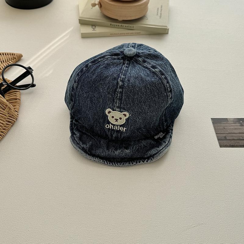 1 шт., модная детская бейсболка для мальчиков и девочек, джинсовая синяя кепка в американском стиле для малышей, дорожная солнцезащитная кепка с рисунком медведя 6 Month-3 Year
1 шт., модная детская бейсболка для мальчиков и девочек, джинсовая синяя кепка в американском стиле для малышей, дорожная солнцезащитная кепка с рисунком медведя 6 Month-3 Year