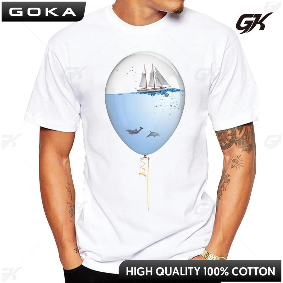 Summer Hot Sales Sealoon Men Tshirt New Fashion Sea in A Balloon Printed T Shirt Funny Tops Short Sleeve Basic Clothes 4XL
Summer Hot Sales Sealoon Men Tshirt New Fashion Sea in A Balloon Printed T Shirt Funny Tops Short Sleeve Basic Clothes 4XL