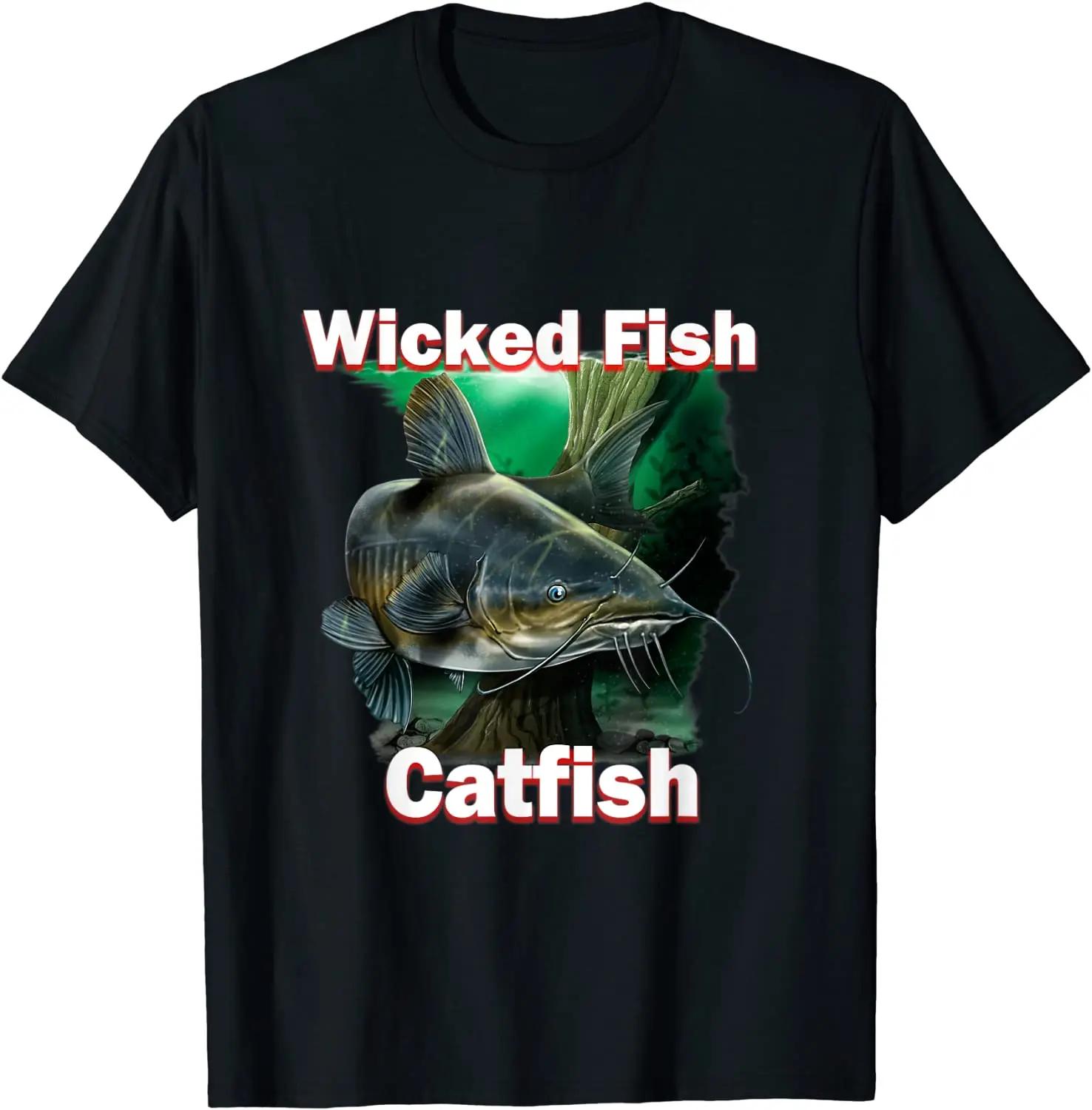 Unique Wicked Catfish Fishing Fashion Fisherman Angler Gift TShirt Summer Cotton ONeck Short Sleeve Mens T Shirt S3XL S
Unique Wicked Catfish Fishing Fashion Fisherman Angler Gift TShirt Summer Cotton ONeck Short Sleeve Mens T Shirt S3XL S