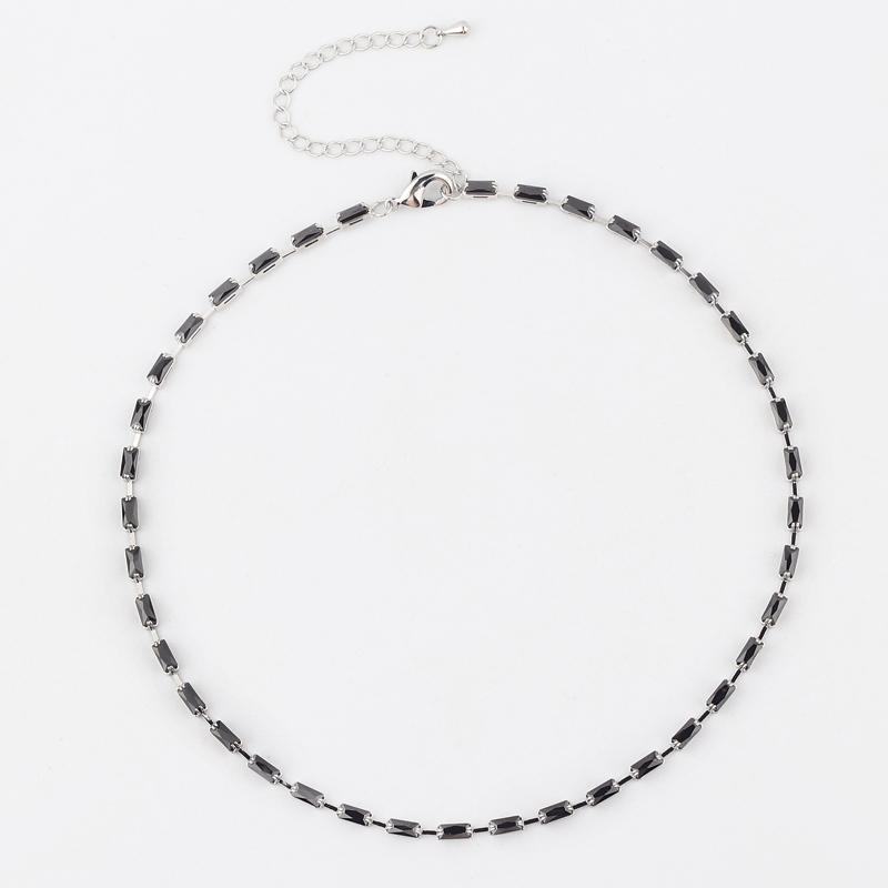 Sexy Short Gold Color Necklace With Rainbow CZ Chain Colorful CZ Charm Choker Tiny Link Chain Necklace Jewelry For Women Girl
Sexy Short Gold Color Necklace With Rainbow CZ Chain Colorful CZ Charm Choker Tiny Link Chain Necklace Jewelry For Women Girl