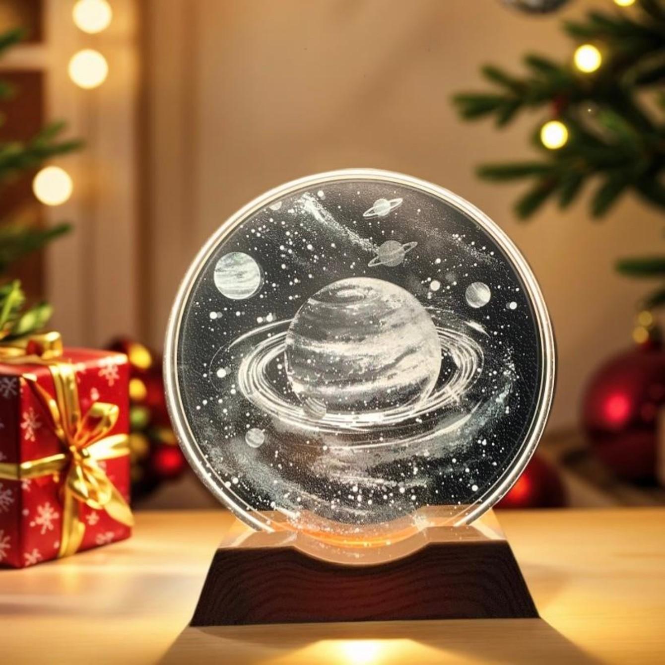 Dream Universe Crystal LED Night Light Strip Base, Glass Decorative Lamp, Suitable for bedrooms, living rooms, birthday and Moth Dream Universe жовтий
Dream Universe Crystal LED Night Light Strip Base, Glass Decorative Lamp, Suitable for bedrooms, living rooms, birthday and Moth Dream Universe жовтий