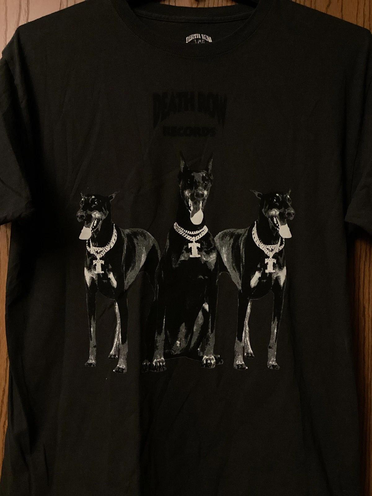 Death Row Records (3 Dobermans On Front) - Charcoal Black - L S
Death Row Records (3 Dobermans On Front) - Charcoal Black - L S