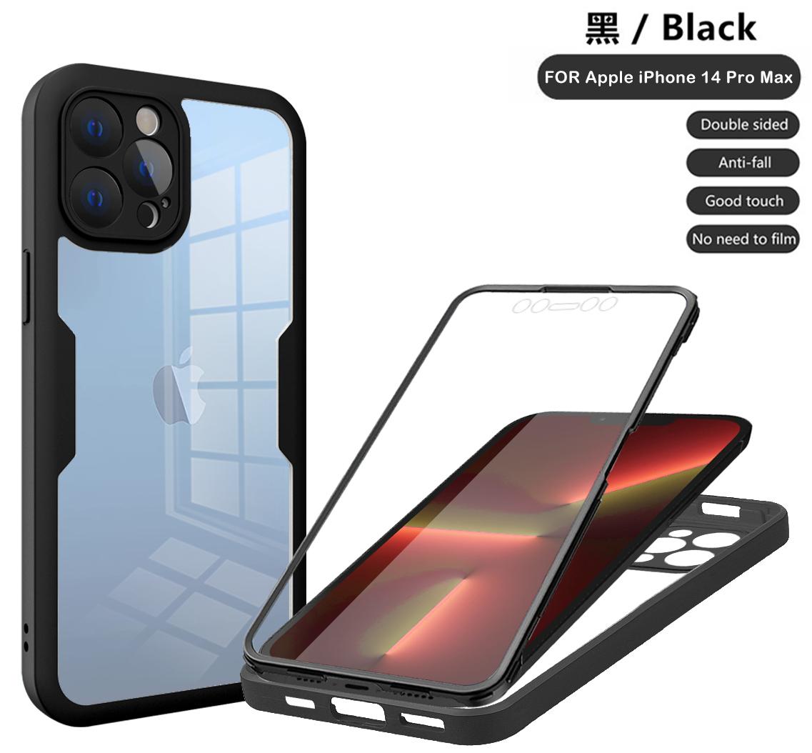 Чехол с полной защитой 360 для iPhone 15 14 13 12 Mini 11 Pro X XS XR Max 8 7 Plus SE Прозрачный двусторонний противоударный чехол For iPhone 15 чёрный
Чехол с полной защитой 360 для iPhone 15 14 13 12 Mini 11 Pro X XS XR Max 8 7 Plus SE Прозрачный двусторонний противоударный чехол For iPhone 15 чёрный