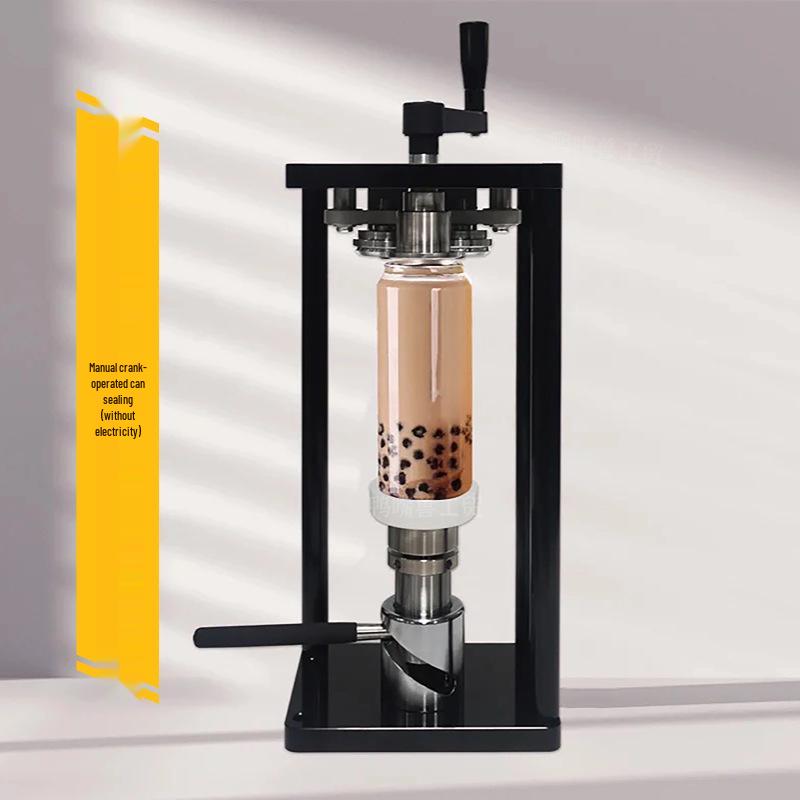 Manual Pull-Tab Can Sealing Machine for Milk Tea Cups and Aluminum Cans - No Electricity Needed, Rocker Type Lid Sealer.
Manual Pull-Tab Can Sealing Machine for Milk Tea Cups and Aluminum Cans - No Electricity Needed, Rocker Type Lid Sealer.