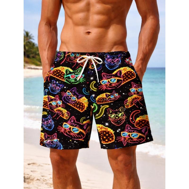 Men s Neon Fluorescent Cat Taco Beach Road Pants Quick-Drying Breathable Neon Cat Print S
Men s Neon Fluorescent Cat Taco Beach Road Pants Quick-Drying Breathable Neon Cat Print S