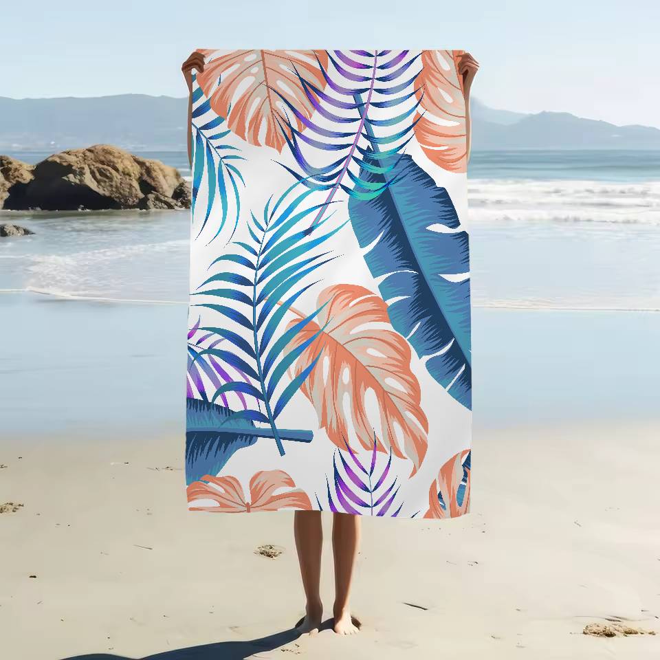 Tropical Plant Pattern Beach Towel Cartoon Cute Summer Kids Large Bath Pool Beach Towel Microfiber Absorbent For Swimming Travel W30*H60(CM)
Tropical Plant Pattern Beach Towel Cartoon Cute Summer Kids Large Bath Pool Beach Towel Microfiber Absorbent For Swimming Travel W30*H60(CM)