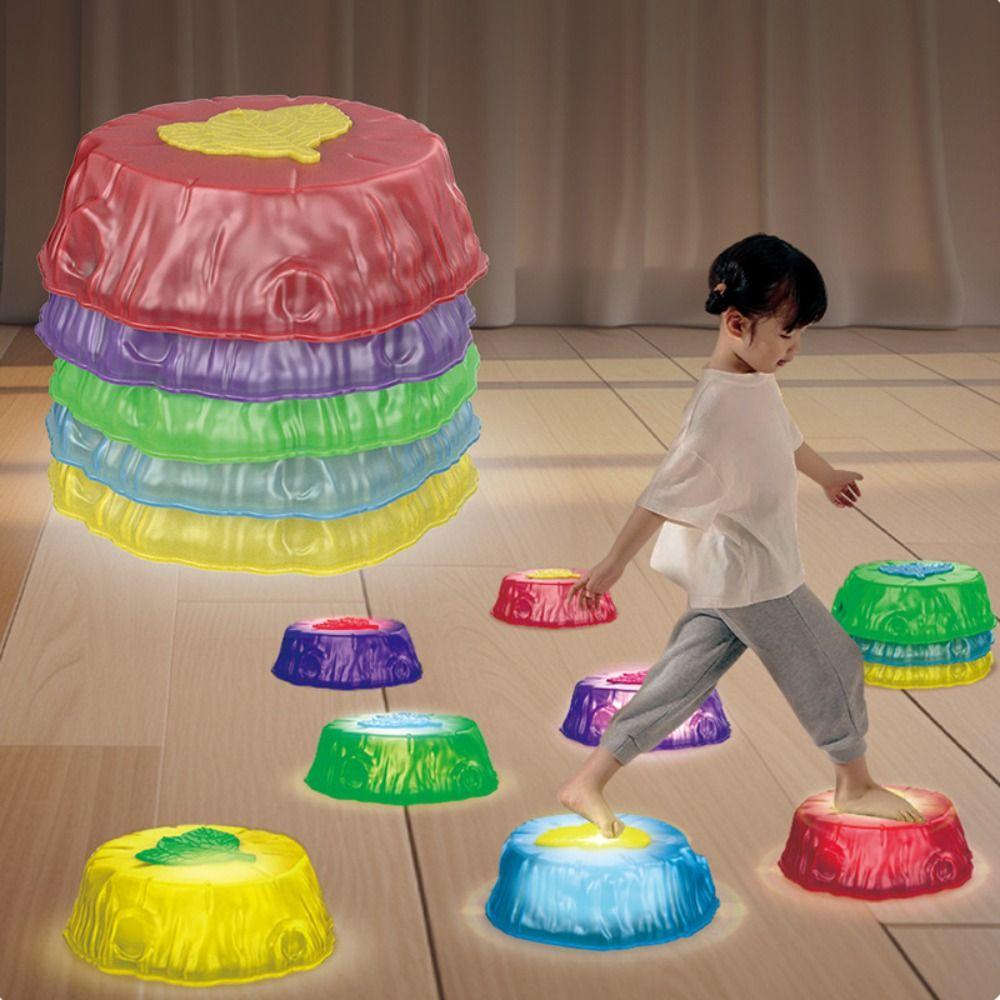 Lightup Stepping Stones for Kids Jumping Pods Toddler Toys Balance Stones Stepping Mat 8pcs
Lightup Stepping Stones for Kids Jumping Pods Toddler Toys Balance Stones Stepping Mat 8pcs