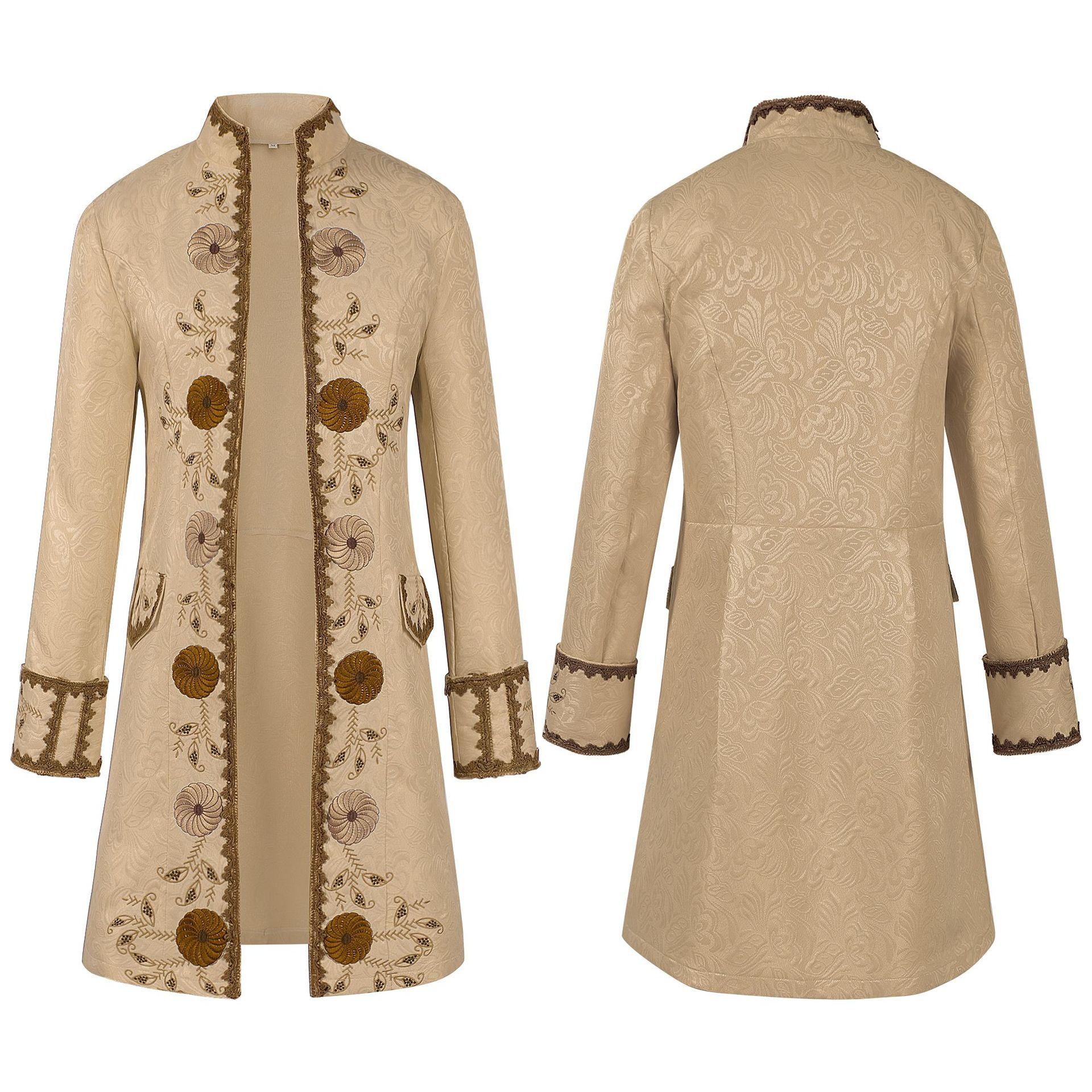 Steampunk Uniform Men Festivals Cosplay Decoration Costume Performance Overcoat 4XL бежевий
Steampunk Uniform Men Festivals Cosplay Decoration Costume Performance Overcoat 4XL бежевий