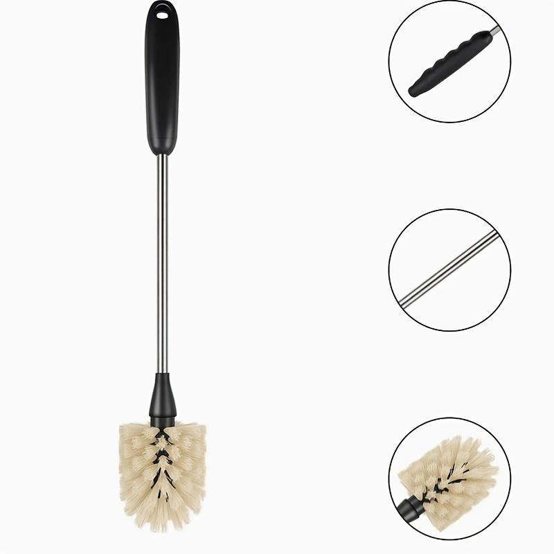 1pc Long Handle Cleaning Brush for Wine Glasses, Bottles & Teapots - Durable Kitchen Tool with Blue Scrubbing Head коричневий
1pc Long Handle Cleaning Brush for Wine Glasses, Bottles & Teapots - Durable Kitchen Tool with Blue Scrubbing Head коричневий