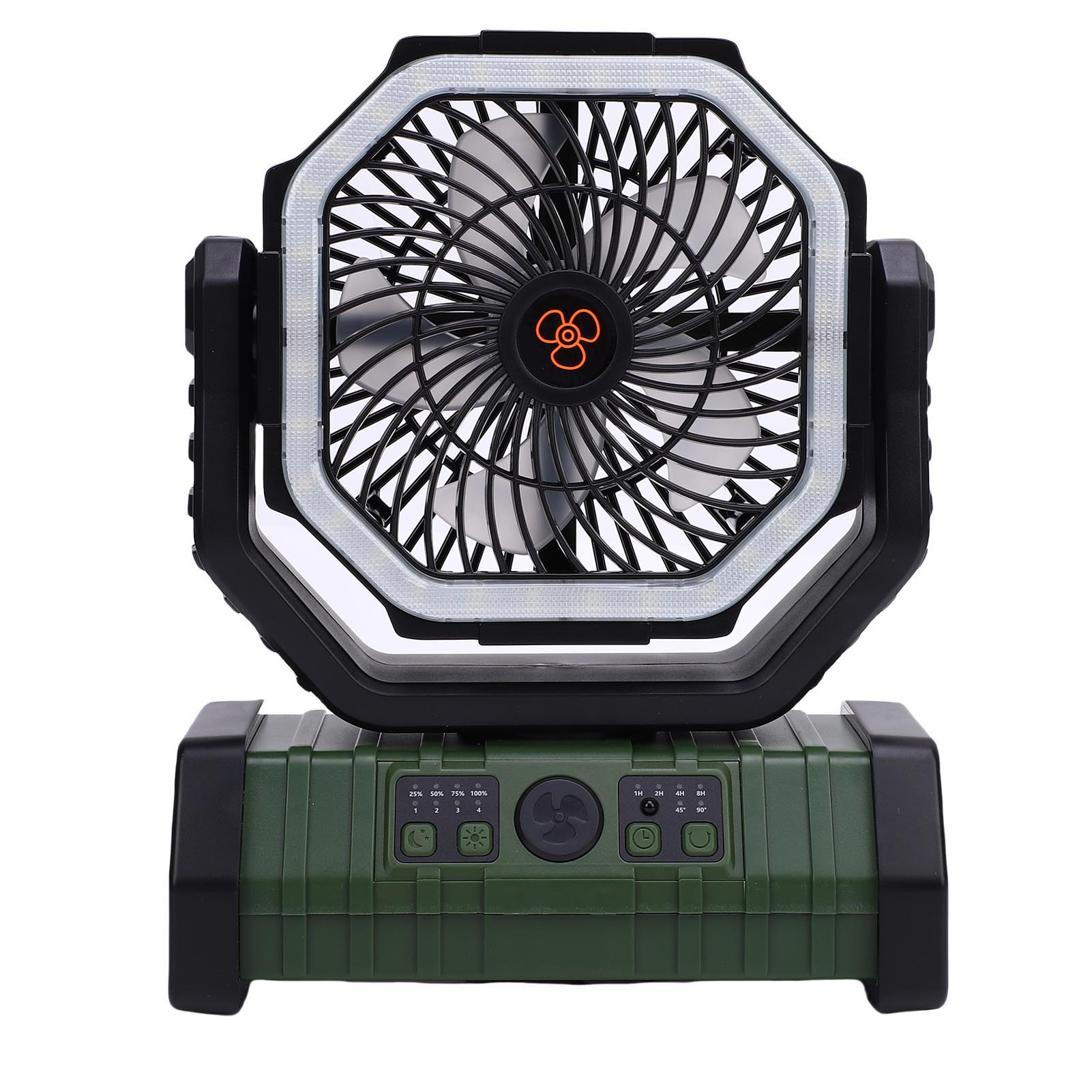 Portable Rechargeable Camping Fan 10000mAh Battery Operated Left Right Oscillation Cordless Tent Fan with Remote Light
Portable Rechargeable Camping Fan 10000mAh Battery Operated Left Right Oscillation Cordless Tent Fan with Remote Light