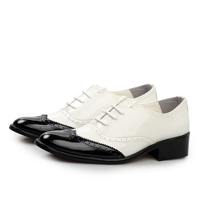 Men s shoes new large size color matching young men s business dress leather shoes men s leathershoes 38
Men s shoes new large size color matching young men s business dress leather shoes men s leathershoes 38