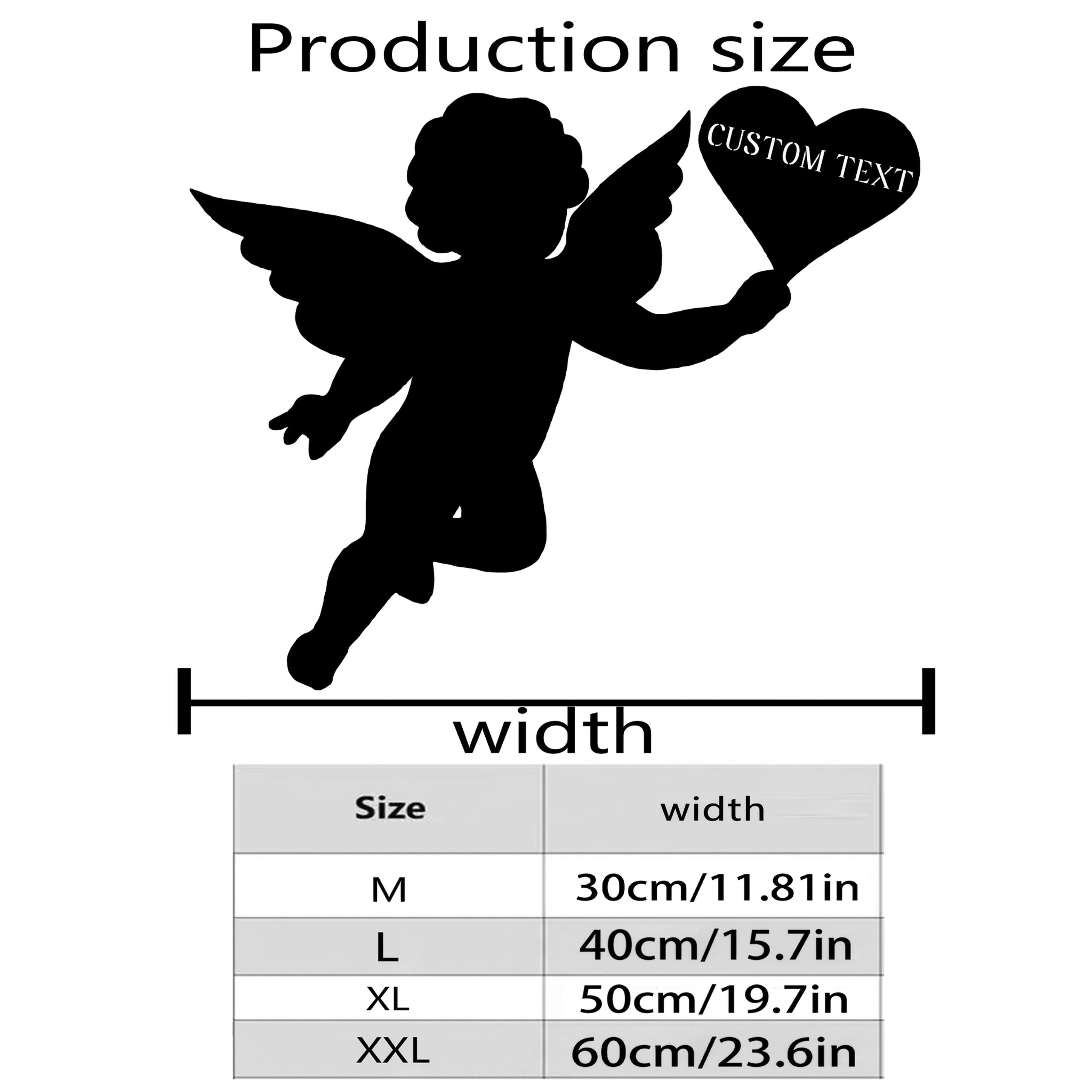 Vintage Iron Heart Angel Wall Art Personalized Metal Valentine Decor Outdoor 30cm
Vintage Iron Heart Angel Wall Art Personalized Metal Valentine Decor Outdoor 30cm