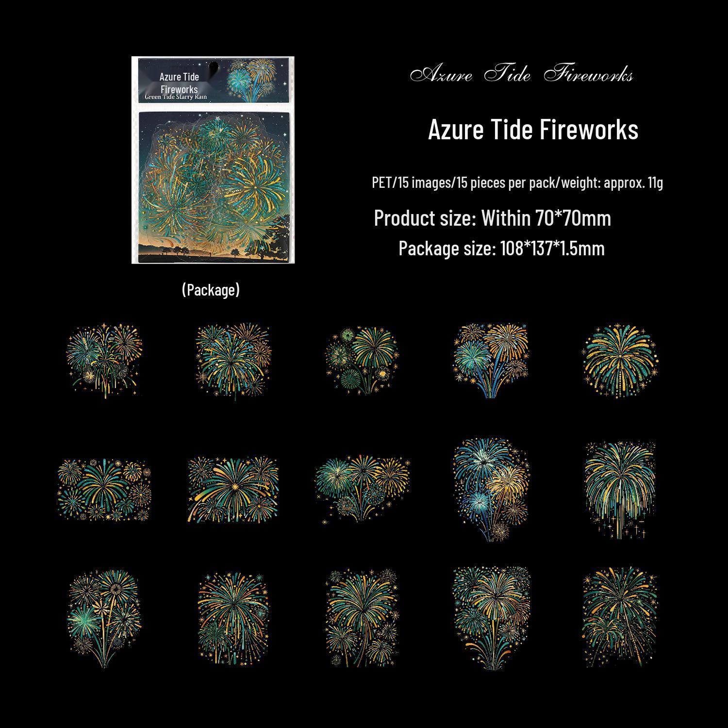 Fireworks Themed Sticker Pack: Dark Shadow Phantom Series – 15 Sheets for Journal Decoration
Fireworks Themed Sticker Pack: Dark Shadow Phantom Series – 15 Sheets for Journal Decoration