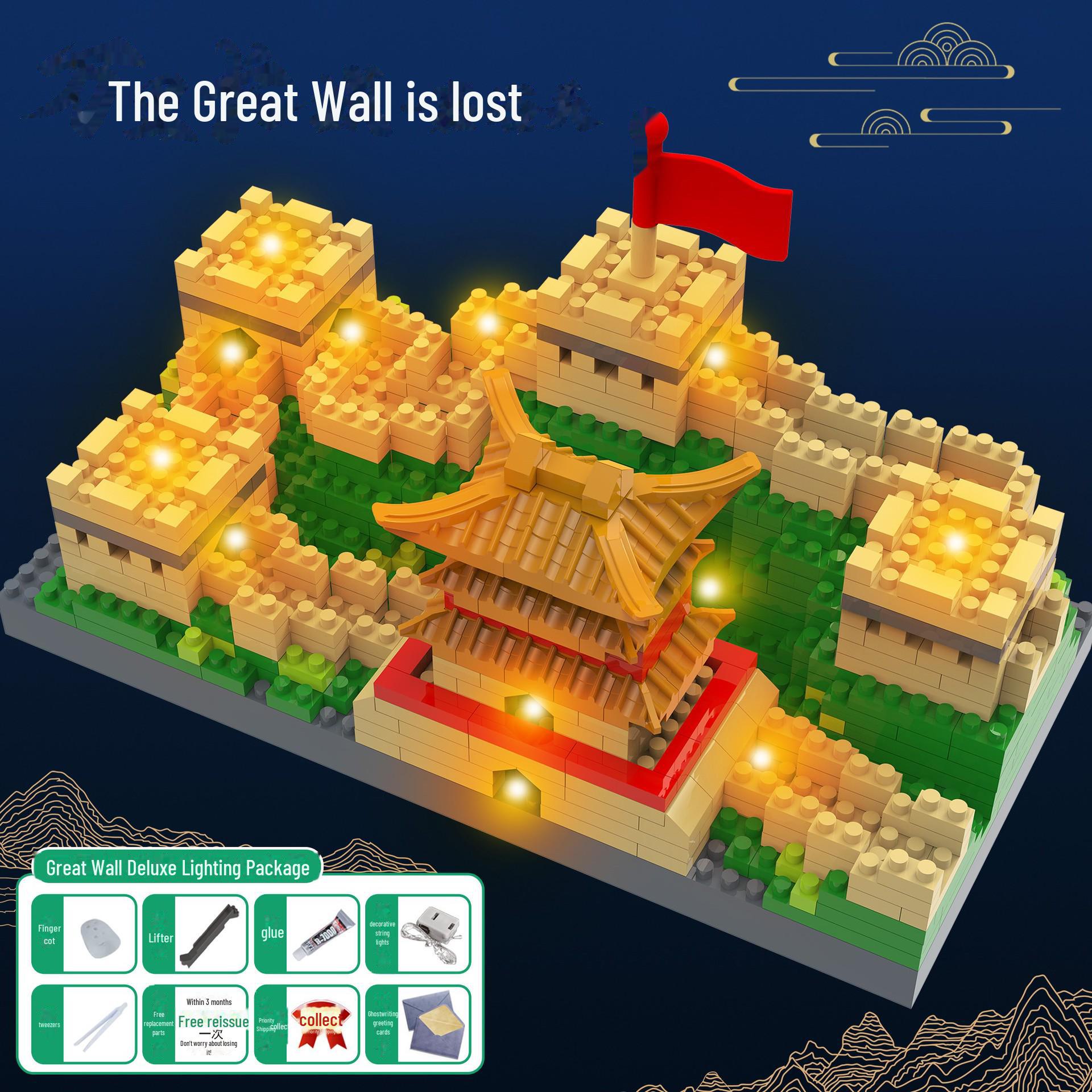 Конструктори Great Wall з мікрочастинок - навчальна іграшка, сумісна з Lego
Конструктори Great Wall з мікрочастинок - навчальна іграшка, сумісна з Lego