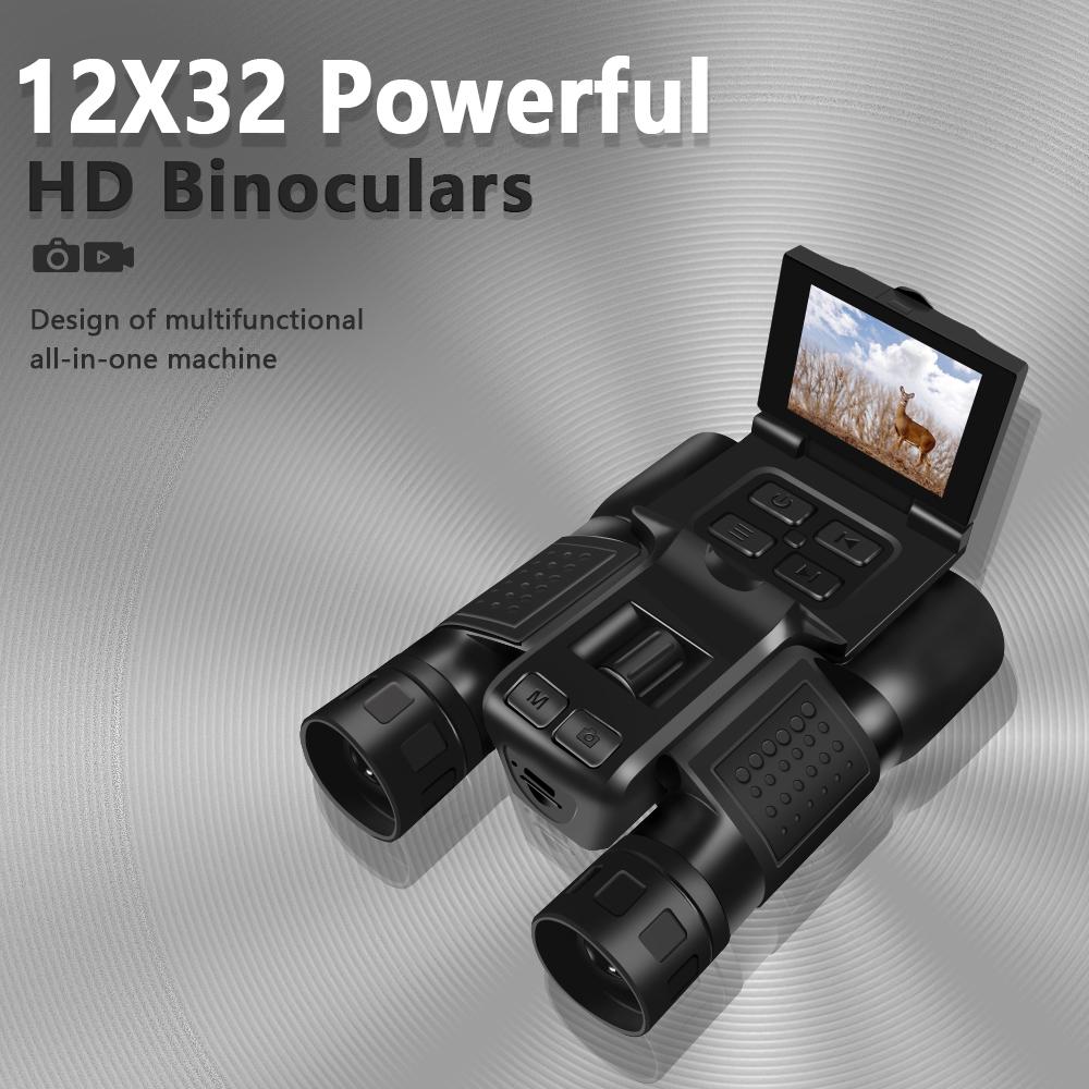 DT30 2.4 LCD Display HD Binoculars for Outdoor Bird Watching,12X32 Powerful Digital Binoculars Type A
DT30 2.4 LCD Display HD Binoculars for Outdoor Bird Watching,12X32 Powerful Digital Binoculars Type A