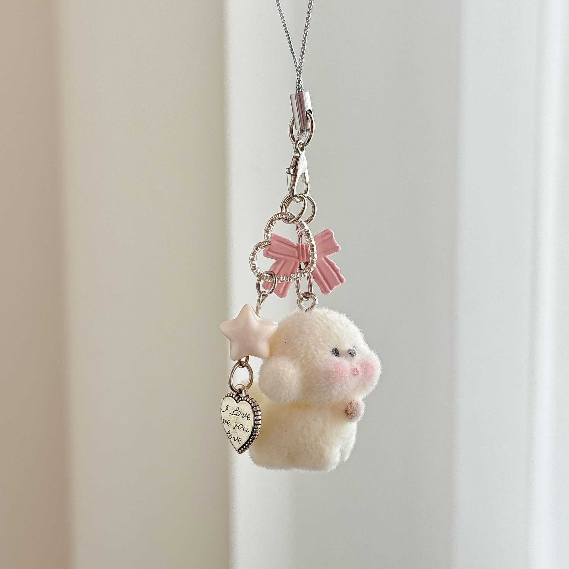 White Puppy Lanyard Lanyard Dog Keychain Bowknot Keychain Cute Phone Strap For Gifts Phone Case Bag PU
White Puppy Lanyard Lanyard Dog Keychain Bowknot Keychain Cute Phone Strap For Gifts Phone Case Bag PU