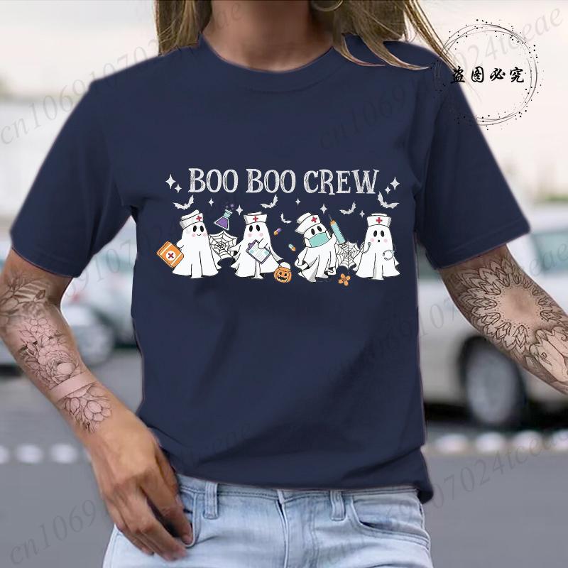 Fashion Halloween Nurse Print Women Tee TShirt Short Sleeve Casual Tops Boo Boo Crew Spooky Season Womens Clothing Tops Tees S
Fashion Halloween Nurse Print Women Tee TShirt Short Sleeve Casual Tops Boo Boo Crew Spooky Season Womens Clothing Tops Tees S
