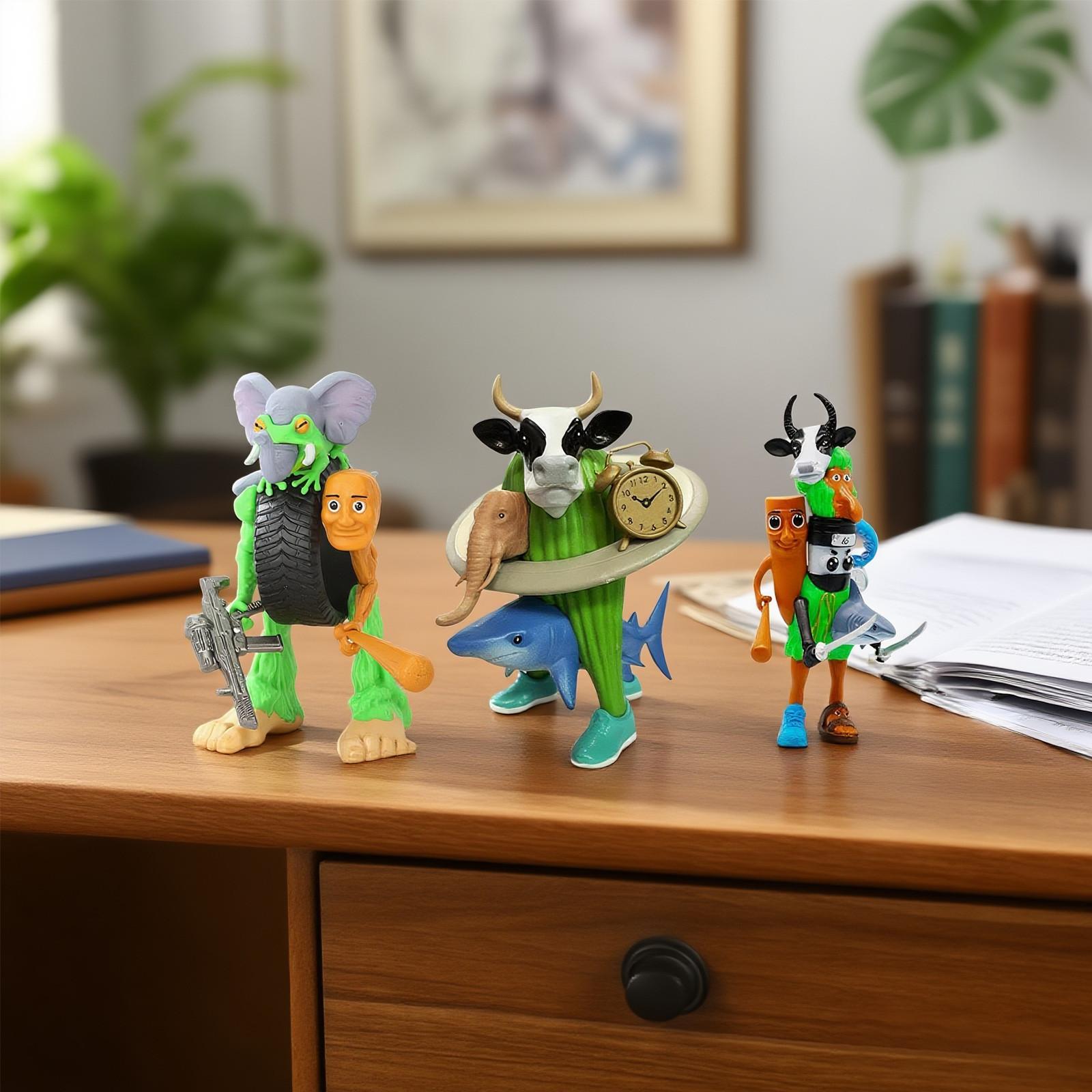 Non-movable Doll Collection Version Scale Doll Desktop Ornaments With One Accessory One Size
Non-movable Doll Collection Version Scale Doll Desktop Ornaments With One Accessory One Size