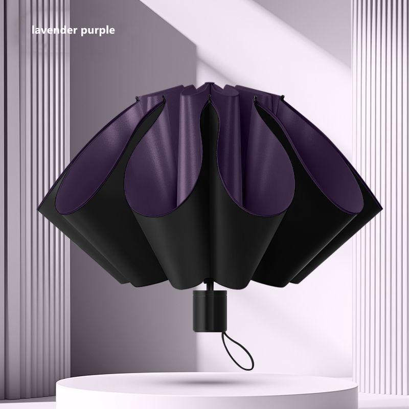 Fully Automatic Umbrella Thickened Reinforced Windproof Rainproof Portable Sun Protection Car-mounted Tri-fold Umbrella фіолетовий
Fully Automatic Umbrella Thickened Reinforced Windproof Rainproof Portable Sun Protection Car-mounted Tri-fold Umbrella фіолетовий