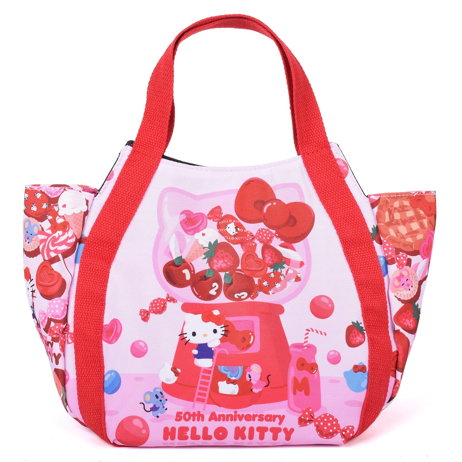 Lelotte Hello Kitty 50th Anniversary Goods Tote Bag Small HELLO KITTY Mini Tote Bag Eco Bag Sanrio Adults Children Kitty-chan (KT4892)
Lelotte Hello Kitty 50th Anniversary Goods Tote Bag Small HELLO KITTY Mini Tote Bag Eco Bag Sanrio Adults Children Kitty-chan (KT4892)