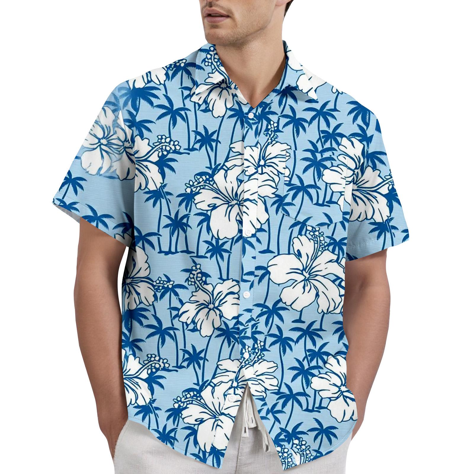 Men s Casual Short Sleeve Button Down Shirt Tropical Palm Tree and Windsurf Print Lightweight Beach Shirt for Summer L
Men s Casual Short Sleeve Button Down Shirt Tropical Palm Tree and Windsurf Print Lightweight Beach Shirt for Summer L