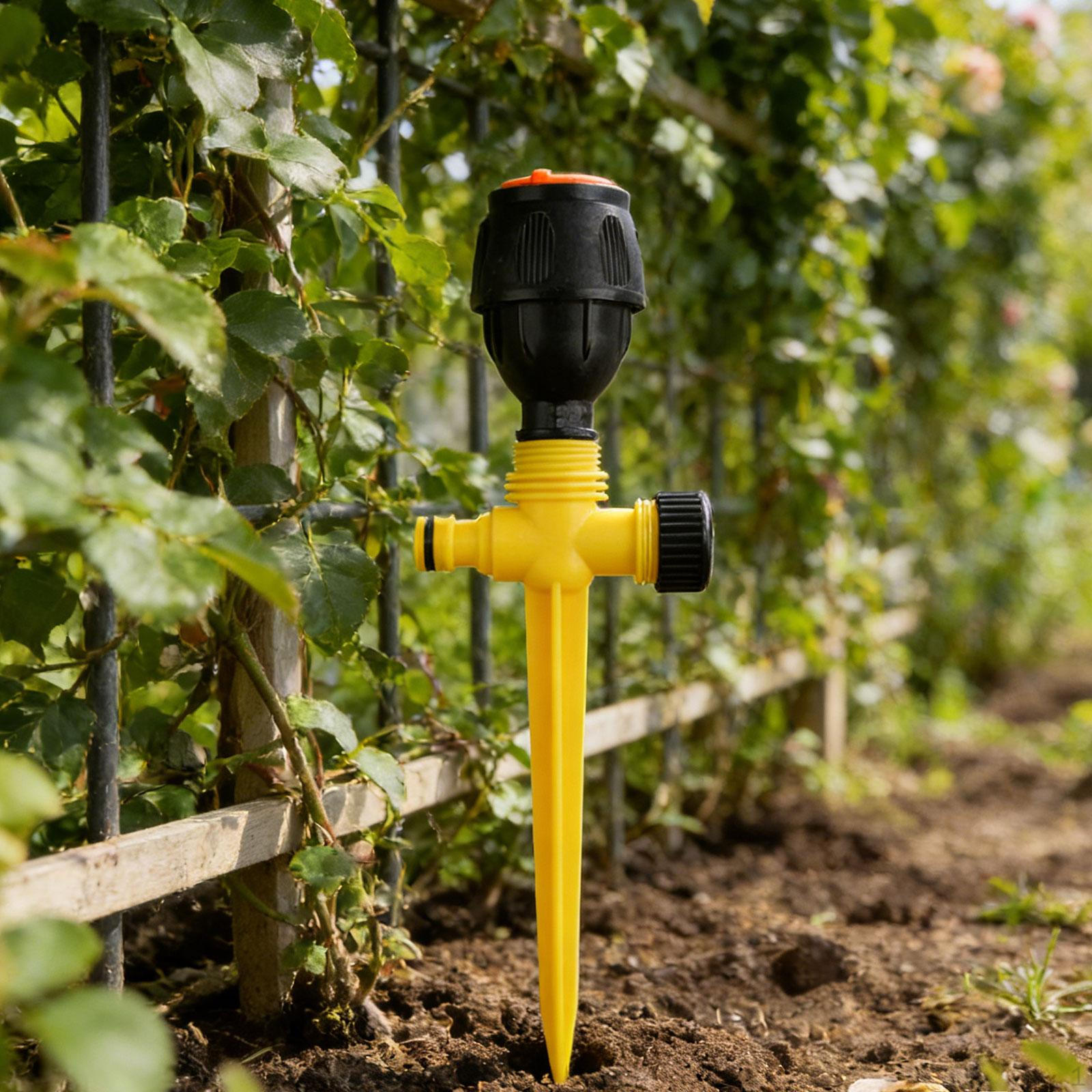 2x Adjustable Lawn Water Sprinkler, Garden 360° Rotation Auto Irrigation System for
2x Adjustable Lawn Water Sprinkler, Garden 360° Rotation Auto Irrigation System for