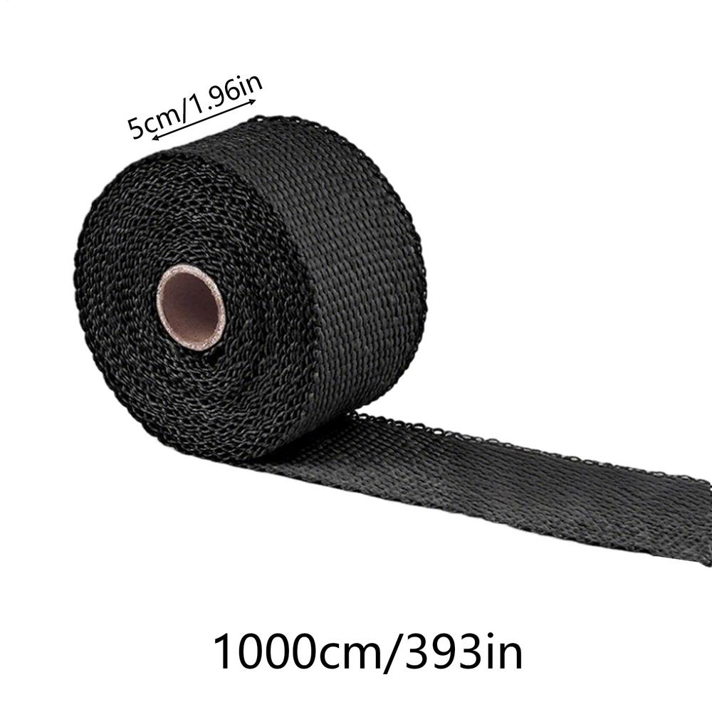 10m*5cm Exhaust Pipe Insulation Tape Set Exhaust Heat Tape Manifold Downpipe High Temperature Bandage Adhesive Tape Kit чорний
10m*5cm Exhaust Pipe Insulation Tape Set Exhaust Heat Tape Manifold Downpipe High Temperature Bandage Adhesive Tape Kit чорний