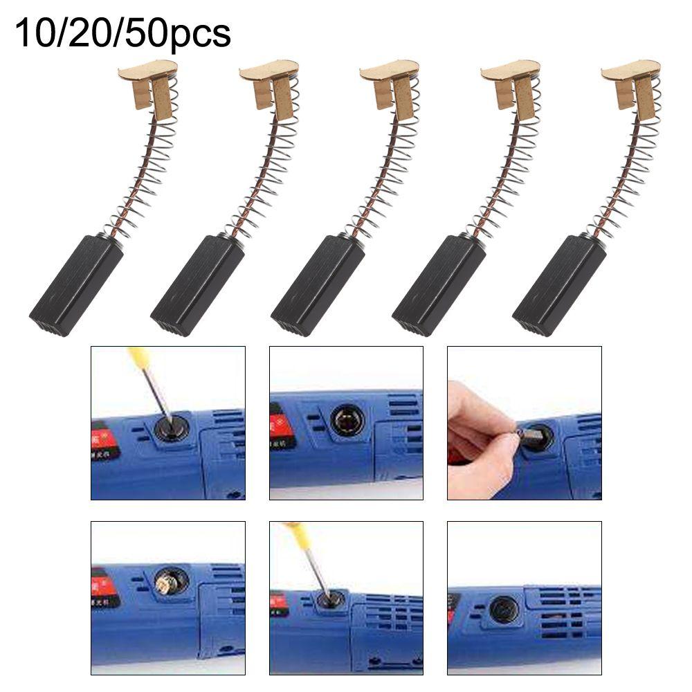 Accessories Mini Drill Carbon Brushes Electric Grinder Replacement Spare Parts Motor Power Tools 10pcs
Accessories Mini Drill Carbon Brushes Electric Grinder Replacement Spare Parts Motor Power Tools 10pcs