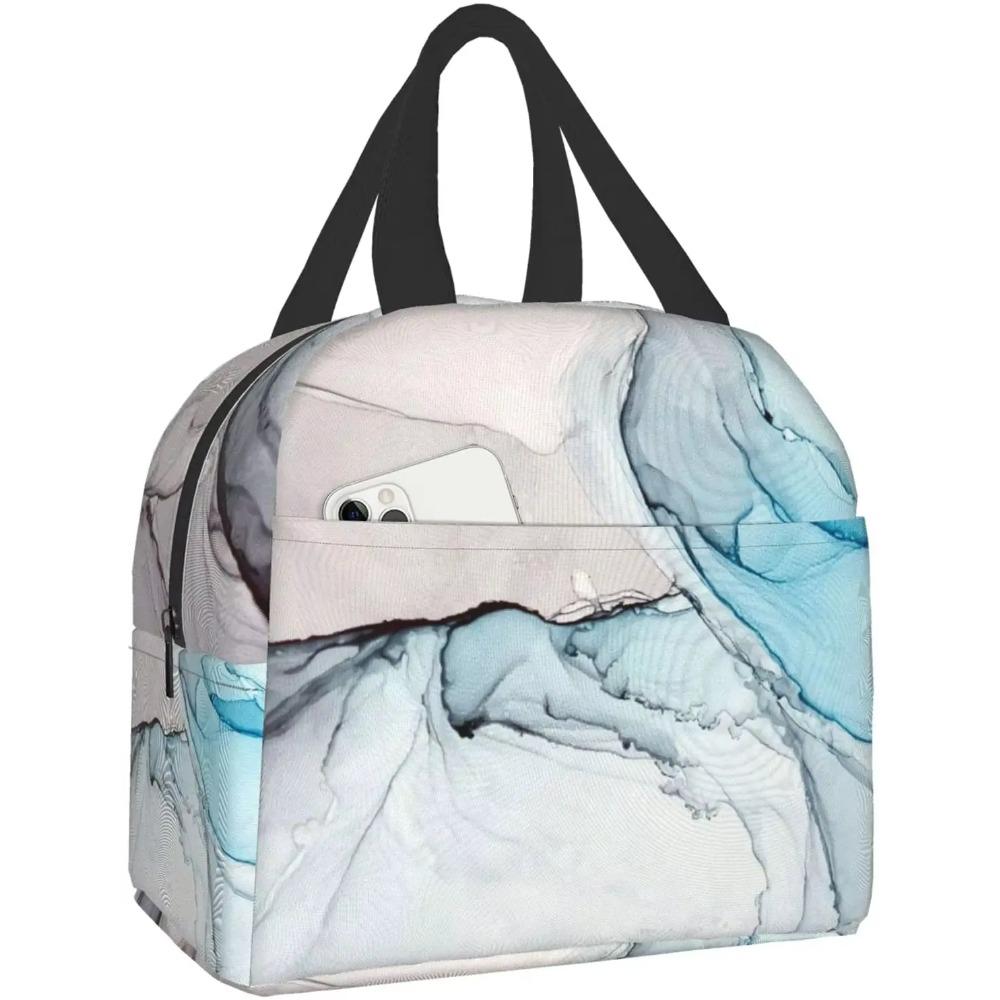 Lunch Bag for Women Marble Grey Blue Pastel Abstract Insulated Lunch Box Cooler Tote for Adults Men Work School Picnic Reusable 22x20x13CM бежевый
Lunch Bag for Women Marble Grey Blue Pastel Abstract Insulated Lunch Box Cooler Tote for Adults Men Work School Picnic Reusable 22x20x13CM бежевый