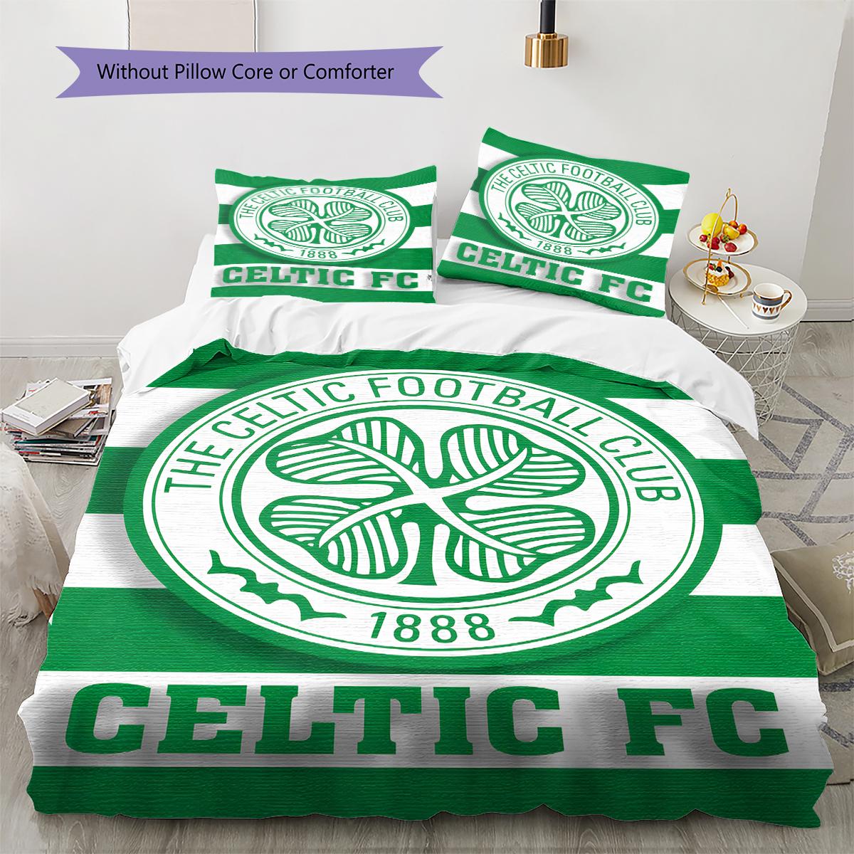 Celtic Football Club Pattern Bedding,Quilt Set Quilt Cover Pillowcase Home Birthday Gift (1 * duvet cover + 2 * pillowcase, without core) 200x200cm
Celtic Football Club Pattern Bedding,Quilt Set Quilt Cover Pillowcase Home Birthday Gift (1 * duvet cover + 2 * pillowcase, without core) 200x200cm