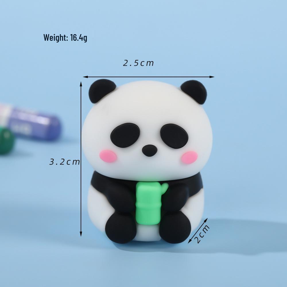 Kawaii Panda Soft Rubber Pencil Sharpener - Child-Friendly Stationery Supply
Kawaii Panda Soft Rubber Pencil Sharpener - Child-Friendly Stationery Supply