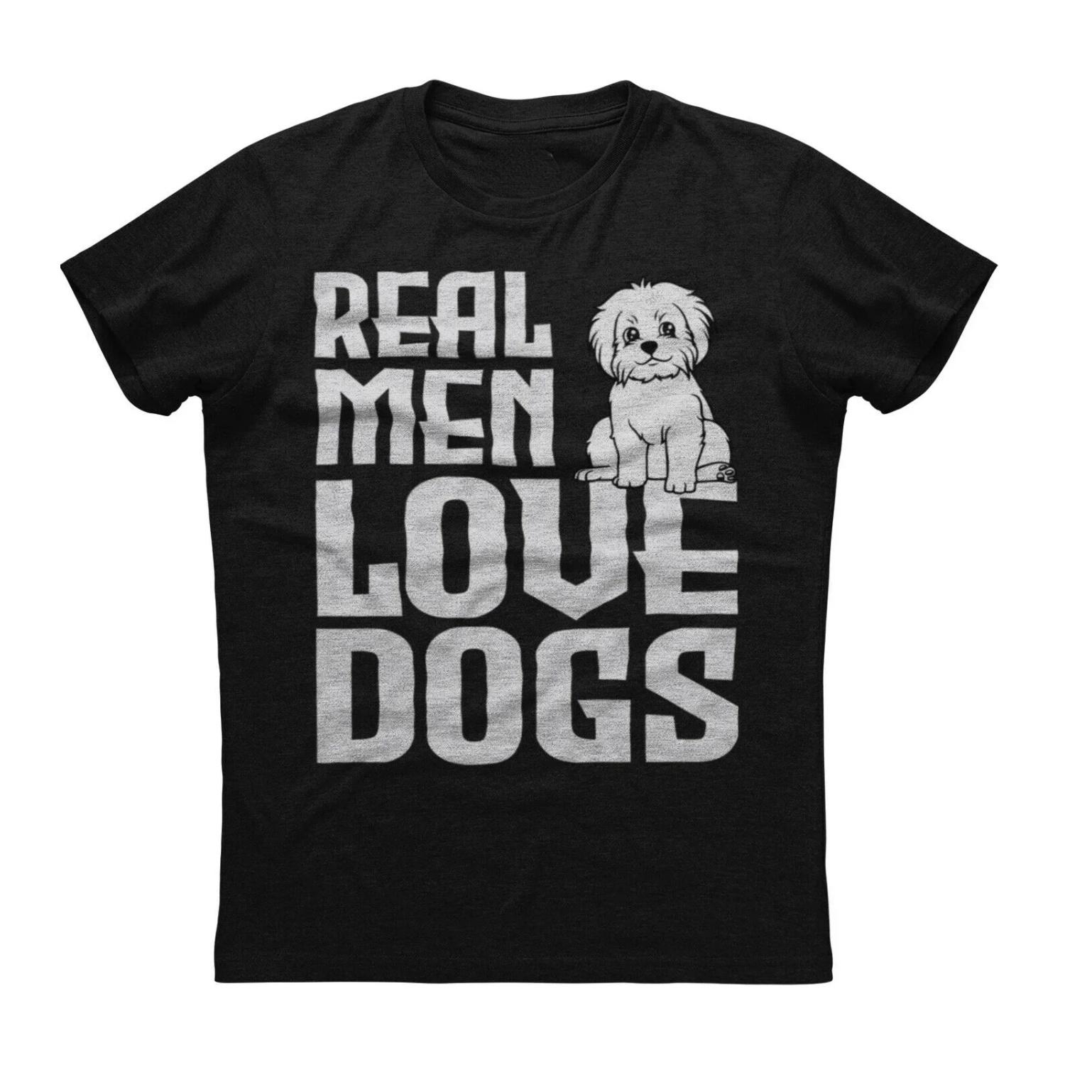 Real Men Love Dogs Vintage Dog Lovers Gift T-Shirt 100% Cotton O-Neck Summer Short Sleeve Casual Mens T-shirt Size S-3XL XXXXXL чорний
Real Men Love Dogs Vintage Dog Lovers Gift T-Shirt 100% Cotton O-Neck Summer Short Sleeve Casual Mens T-shirt Size S-3XL XXXXXL чорний