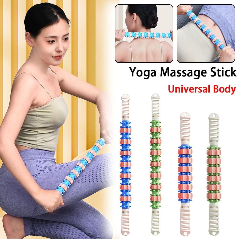Rolling Leg Fascia Stick Handheld Back Scraping Stick for Dredge Meridians Relax Muscles S-Green
Rolling Leg Fascia Stick Handheld Back Scraping Stick for Dredge Meridians Relax Muscles S-Green